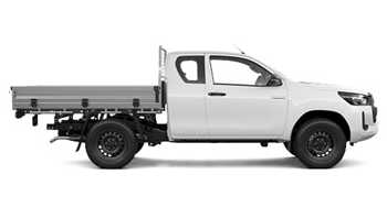 2021 Toyota Hilux 4x4 WorkMate Extra Cab Chassis