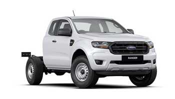 2018 Ford Ranger 4x2 XL Super Cab Chassis Hi-Rider