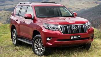 2018 Toyota LandCruiser Prado VX 4x4 (Flat Tailgate Option)
