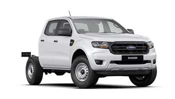 2018 Ford Ranger 4x4 XL Double Cab Chassis