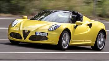 2018 Alfa Romeo 4C Spider