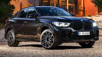 2018 BMW M Series X6 M Competition