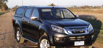 2014 ISUZU D-MAX CREW CAB UTILITY LS-U HI-RIDE 4X4