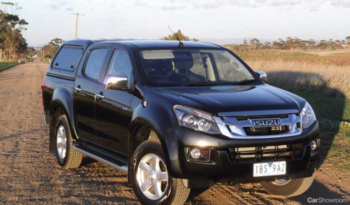2014 ISUZU D-MAX CREW CAB UTILITY LS-U HI-RIDE 4X4