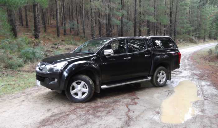 2014 ISUZU D-MAX CREW CAB UTILITY LS-U HI-RIDE 4X4