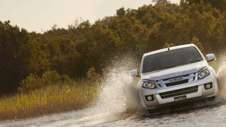 2014 ISUZU D-MAX CREW CAB UTILITY LS-U HI-RIDE 4X4