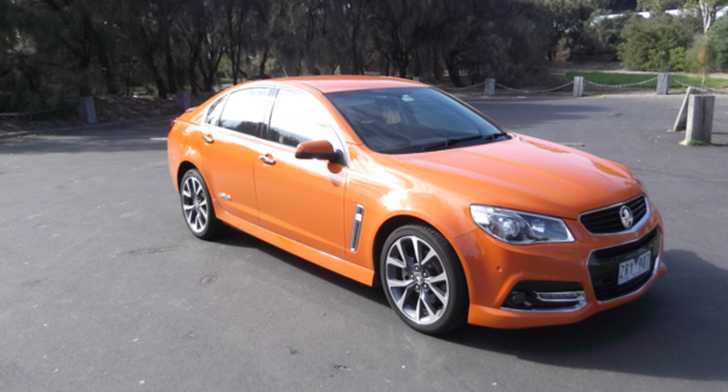 2014 HOLDEN COMMODORE 4D SEDAN SS-V