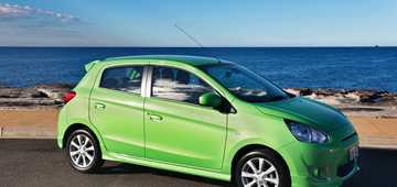 2014 MITSUBISHI MIRAGE 5D HATCHBACK LS