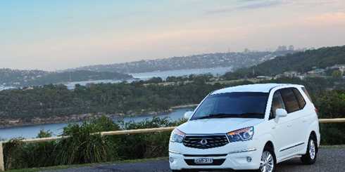 2013 SSANGYONG STAVIC 4D WAGON