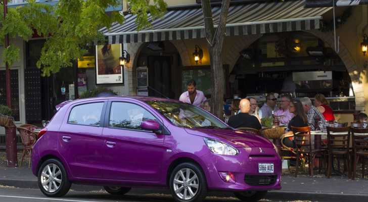 2013 MITSUBISHI MIRAGE 5D HATCHBACK