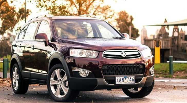 2013 HOLDEN CAPTIVA 4D WAGON 7 LX 4X4