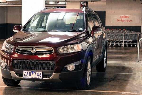 2013 HOLDEN CAPTIVA 4D WAGON 7 LX 4X4