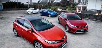 2012 TOYOTA COROLLA 5D HATCHBACK
