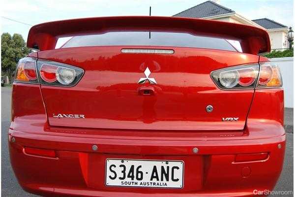 2012 MITSUBISHI LANCER 4D SEDAN VR-X