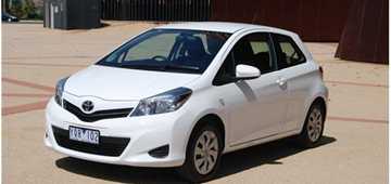 2012 TOYOTA YARIS 3D HATCHBACK YRS