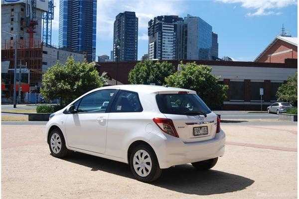 2012 TOYOTA YARIS 3D HATCHBACK YRS