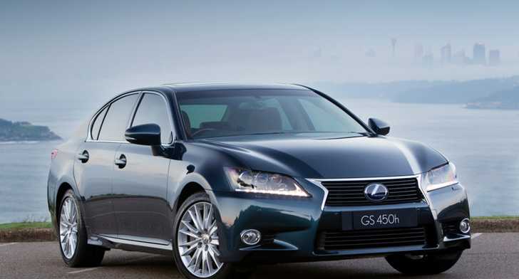 2012 LEXUS GS450H 4D SEDAN HYBRID
