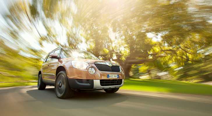 2012 SKODA YETI 4D WAGON