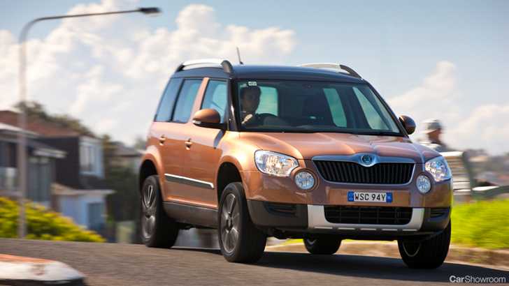 2012 SKODA YETI 4D WAGON