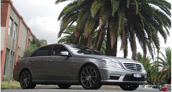 2012 MERCEDES-BENZ E63 4D SEDAN AMG