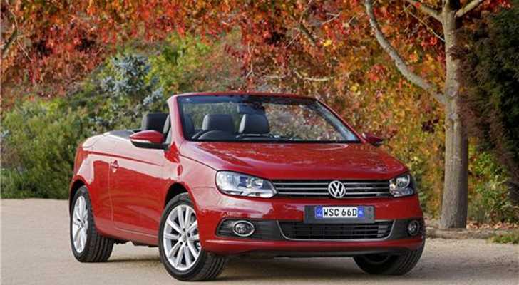 2012 VOLKSWAGEN EOS 2D CONVERTIBLE 103 TDI