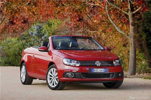2012 VOLKSWAGEN EOS 2D CONVERTIBLE 103 TDI