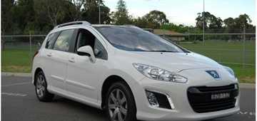 2012 PEUGEOT 308 4D WAGON ACTIVE TOURING TURBO