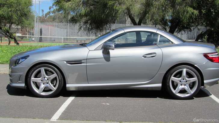2011 MERCEDES-BENZ SLK 2D CONVERTIBLE 200 BE