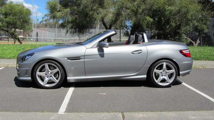 2011 MERCEDES-BENZ SLK 2D CONVERTIBLE 200 BE