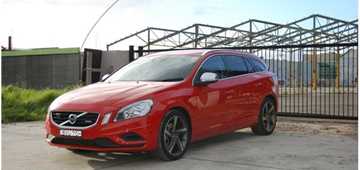 2011 VOLVO V60 4D WAGON T6 R-DESIGN