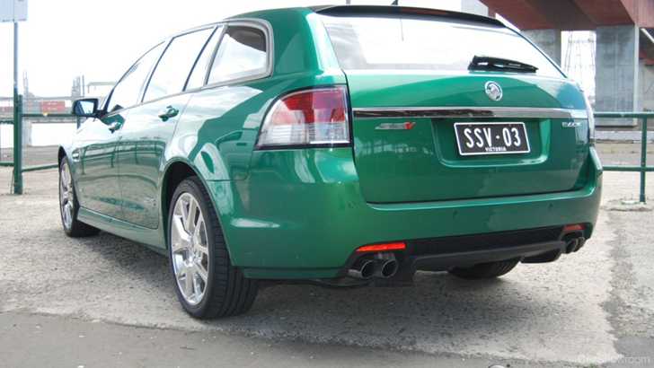 2011 HOLDEN COMMODORE 4D SPORTWAGON SS-V REDLINE EDITION