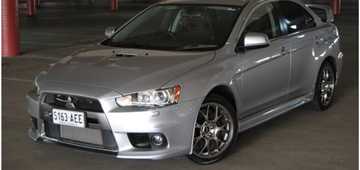 2011 MITSUBISHI LANCER 4D SEDAN EVOLUTION MR