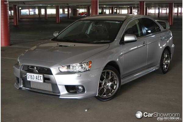 2011 MITSUBISHI LANCER 4D SEDAN EVOLUTION MR