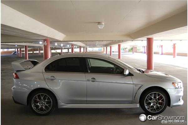 2011 MITSUBISHI LANCER 4D SEDAN EVOLUTION MR