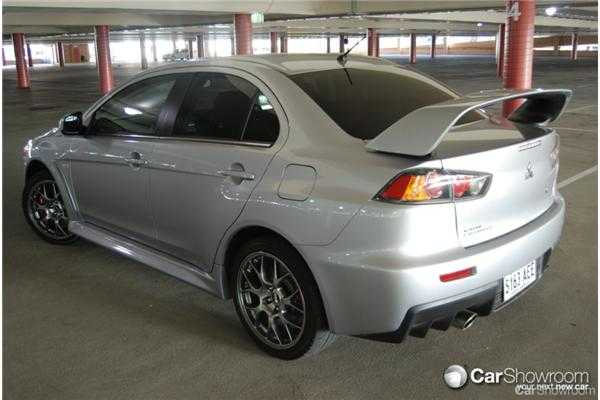 2011 MITSUBISHI LANCER 4D SEDAN EVOLUTION MR
