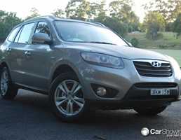 2010 HYUNDAI SANTA FE 4D WAGON HIGHLANDER CRDI 4X4