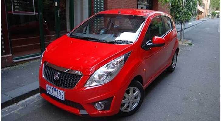 2010 HOLDEN BARINA SPARK 5D HATCHBACK