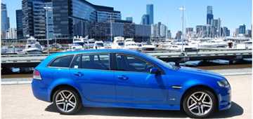 2010 HOLDEN COMMODORE 4D SPORTWAGON SV6