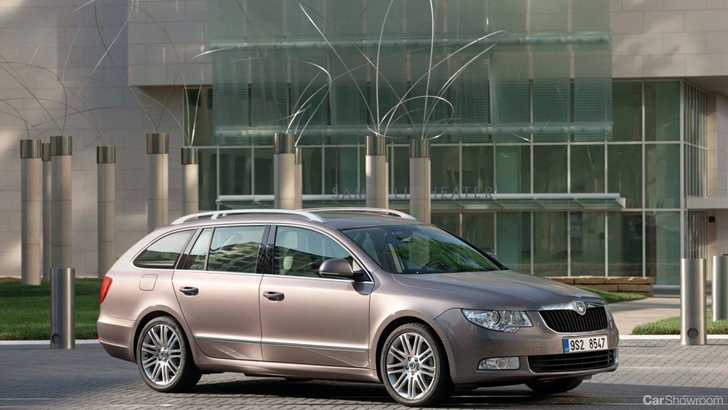 2010 SKODA SUPERB 4D WAGON 125 TDI ELEGANCE