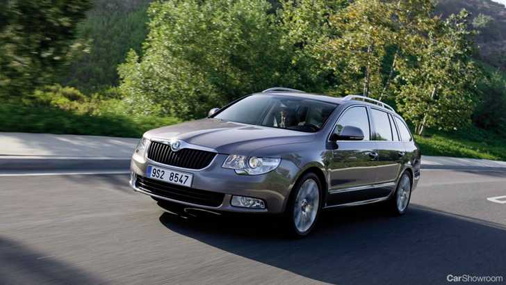 2010 SKODA SUPERB 4D WAGON 125 TDI ELEGANCE