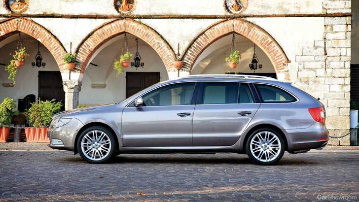 2010 SKODA SUPERB 4D WAGON 125 TDI ELEGANCE