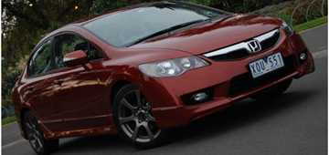 2010 HONDA CIVIC 4D SEDAN SPORT
