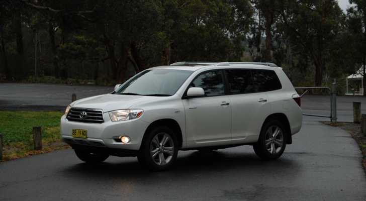 2009 TOYOTA KLUGER 4D WAGON GRANDE 4X4
