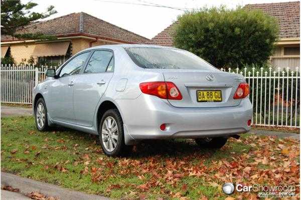 2009 TOYOTA COROLLA
