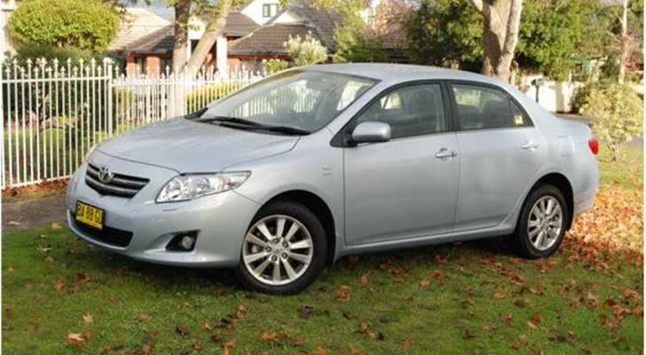 2009 TOYOTA COROLLA