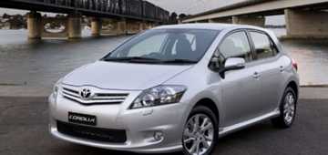2009 TOYOTA COROLLA LEVIN ZR