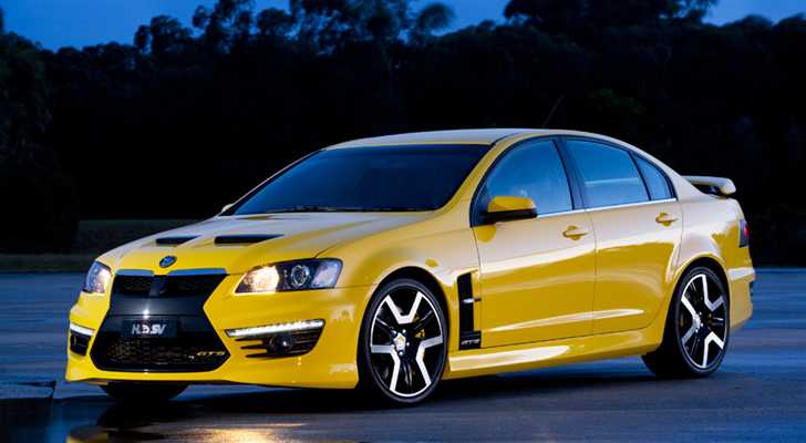 2010 HSV GTS 4D SEDAN