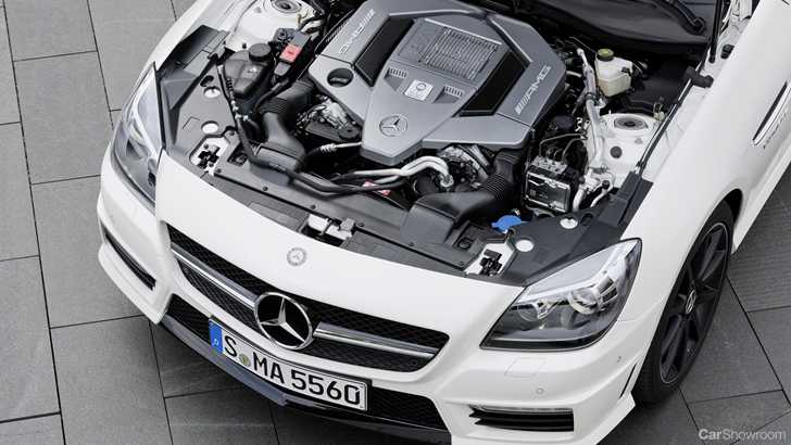 2011 MERCEDES-BENZ SLK 2D CONVERTIBLE 55 AMG