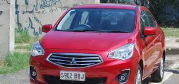 2015 MITSUBISHI MIRAGE 4D SEDAN