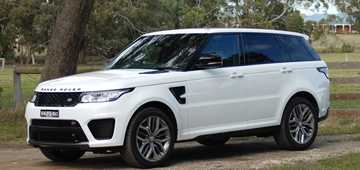 2015 RANGE ROVER RANGE ROVER 4D WAGON SPORT SVR